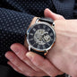 Father's Day Gift From Daughter-Men's Openwork Watch-You Mean the World to Me