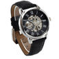 Father's Day Gift From Wife-Men's Openwork Watch-You Mean the World to Me-Love