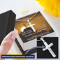 Mother's Day Gift-Lips of a Child-Sunset Cross-Christian Cross Necklace