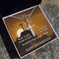 Mother's Day Gift-Lips of a Child-Sunset Cross-Christian Cross Necklace