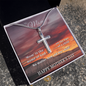 Mother's Day Gift-Lips of a Child-Sunset-Christian Cross Necklace