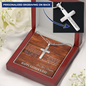 Fathers Day Gift From Daughter - Wood Look- Personalized Engraving