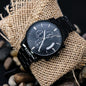 US Marines Black Chronograph Watch