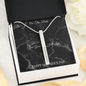 Mother's Day Gift for Mom-You Gave Me Life VII- Roman Numeral Stick Necklace