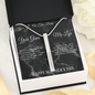 Mother's Day Gift-Greatest Gift-Black Marble-Roman Numeral Necklace