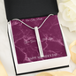 Mother's Day Gift for Mom-You Gave Me Life VIII- Roman Numeral Stick Necklace