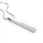 Mother's Day Gift for Mom-You Gave Me Life IX- Roman Numeral Stick Necklace