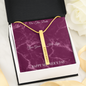 Mother's Day Gift for Mom-You Gave Me Life VIII- Roman Numeral Stick Necklace