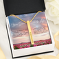 Mother's Day Gift-Greatest Gift-Tulips-Roman Numeral Necklace