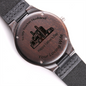 Father's Day Gift From Wife - Engraved Message Watch - Trucker Husband