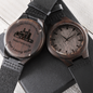 Father's Day Gift From Wife - Engraved Message Watch - Trucker Husband