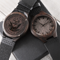 Engraved Wooden Watch - US Navy Man's Watch