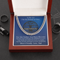 Fathers Day Gift From Dad - Chain Necklace - Family Tree