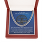 Fathers Day Gift From Dad - Chain Necklace - Family Tree