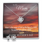 Mother's Day Gift-Lips of a Child-Sunset-Love Knot Necklace & Earring Set