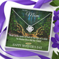 Mother's Day Gift-Lips of a Child Halo2-Love Knot Necklace