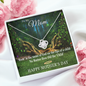 Mother's Day Gift-Lips of a Child Halo2-Love Knot Necklace