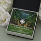 Mother's Day Gift-Lips of a Child Halo2-Love Knot Necklace