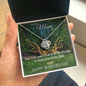 Mother's Day Gift-Lips of a Child Halo2-Love Knot Necklace