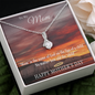 Mother's Day Gift-Lips of a Child-Sunset-ALLURING BEAUTY Necklace