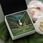 Mother's Day Gift-Lips of a Child-Forest-Alluring Beauty Necklace