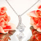 Mother's Day Gift-Lips of a Child-Sunset-ALLURING BEAUTY Necklace