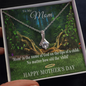 Mother's Day Gift-Lips of a Child-Forest-Alluring Beauty Necklace