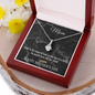 Mother's Day Gift-Lips of a Child-Blk Marble-Alluring Beauty Necklace