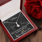 Mother's Day Gift-Lips of a Child-Blk Marble-Alluring Beauty Necklace