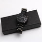 SeaBees Black Chronograph Watch